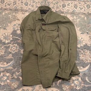 Wrangler Men's Army Green Field Jacket
